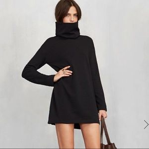 Reformation Greenland Dress Black Size Small